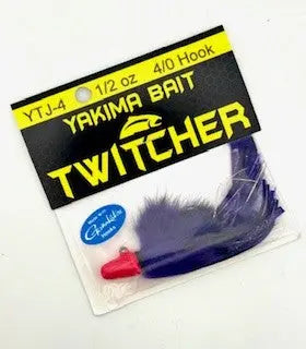 Yakima Bait 5012-04 Twitching Jig - Cerise Head Yakima Bait