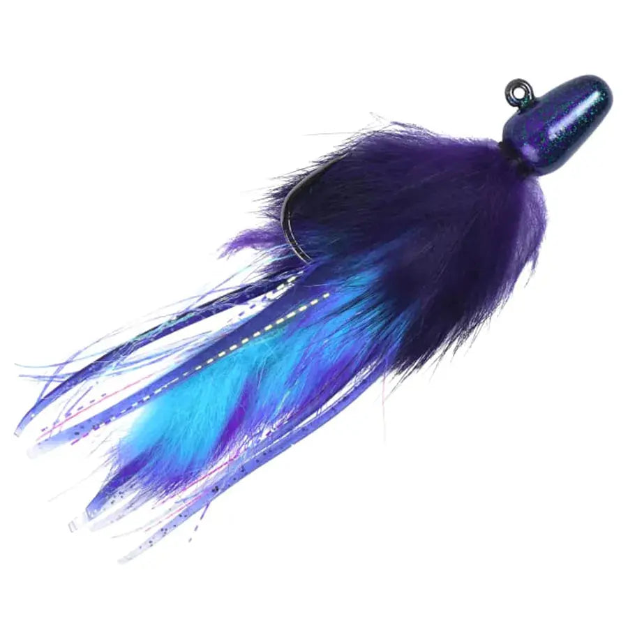 Yakima Bait 5012-12002 Twitching Jig - PURPLE/BLUE Rabbit Tinsel Yakima Bait