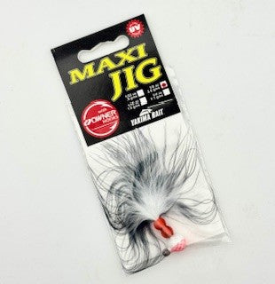 Maxi Jig fishing lure packaging on a white background