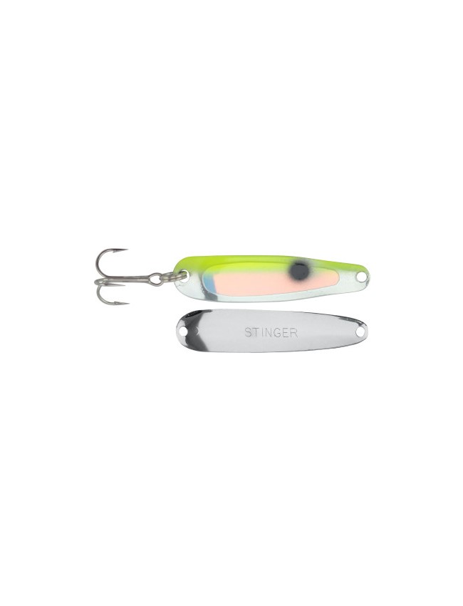 Michigan Stinger Scorpion Spoon 2.25" - UV Yellow Tuxedo S-XS387