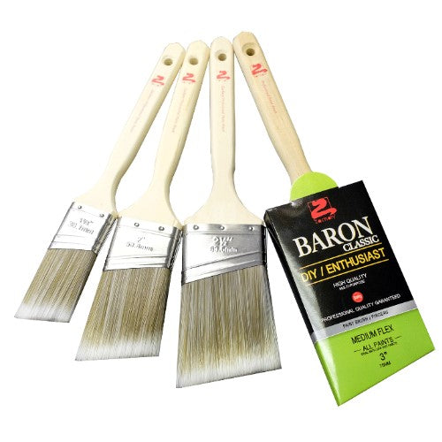 Zachary Baron Synthetic Bristle Paint Brush - 1.5"