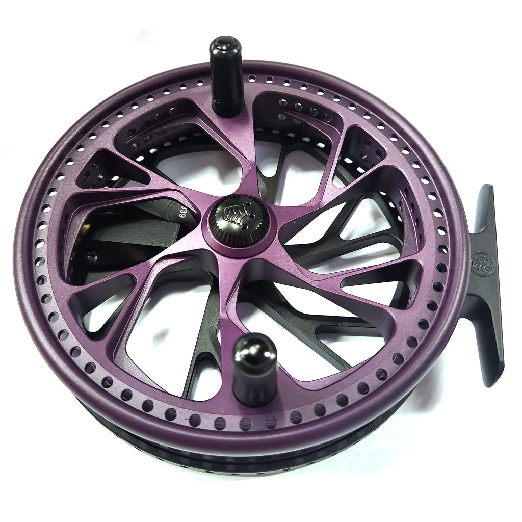 Kingpin Zodiac 500 Centerpin Reel - Purple