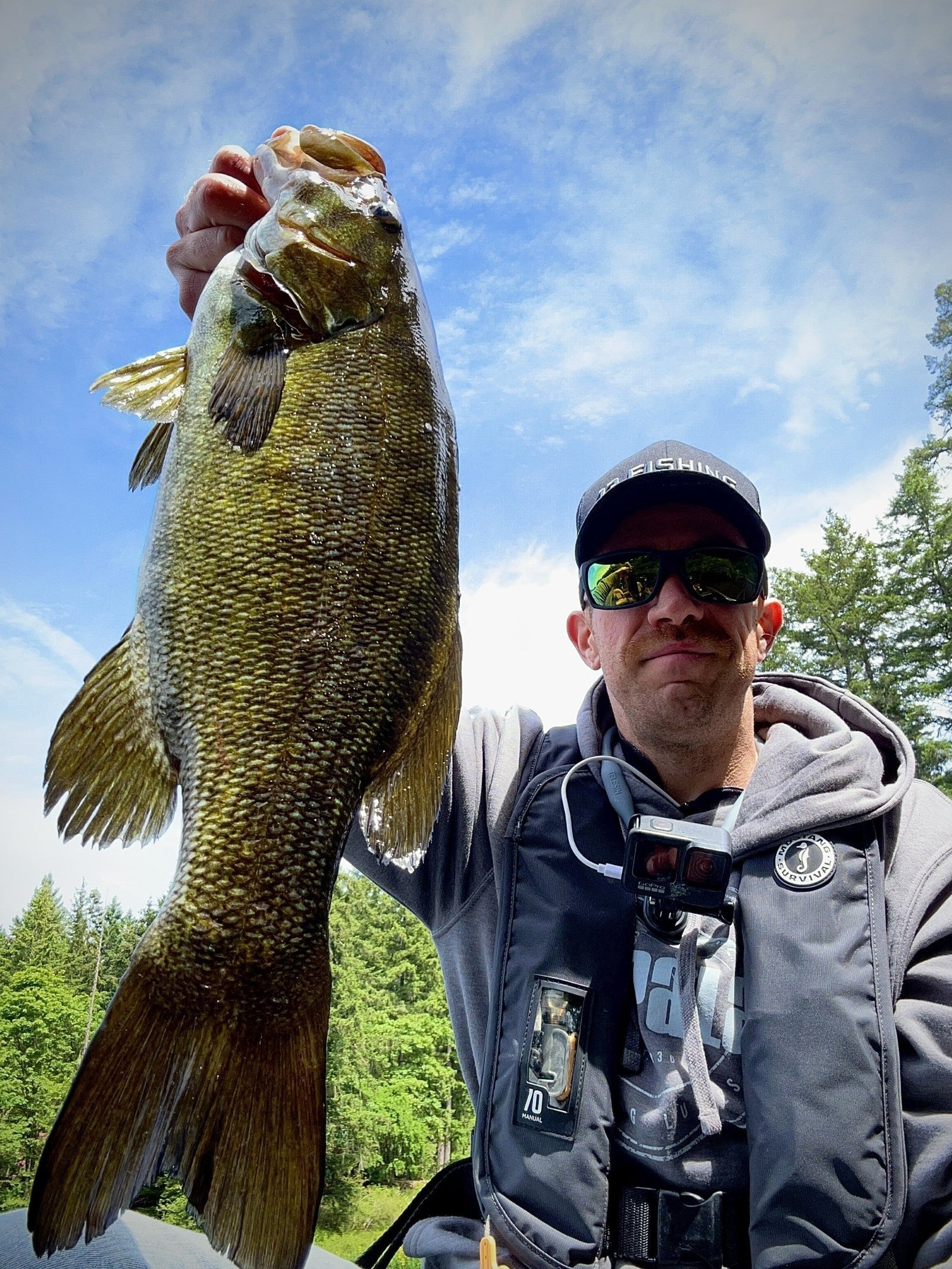 Fishing Quennell Lake on Vancouver Island: Spring Bass on Soft Plastics