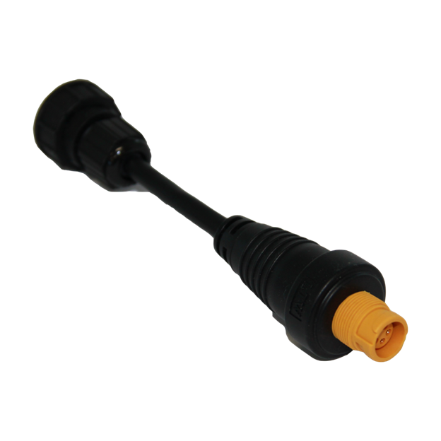 Ethernet Adapter RJ45 M to Yellow 5-Pin F 0.2m (8")