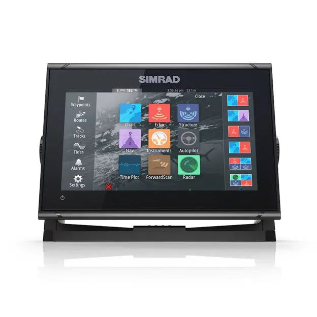 GO9 XSE with C-MAP DISCOVER, No Transducer Simrad