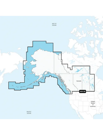 Navionics+ Canada, West & Alaska