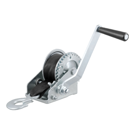 CURT 1400 lb Hand Crank Winch with 20' Strap
