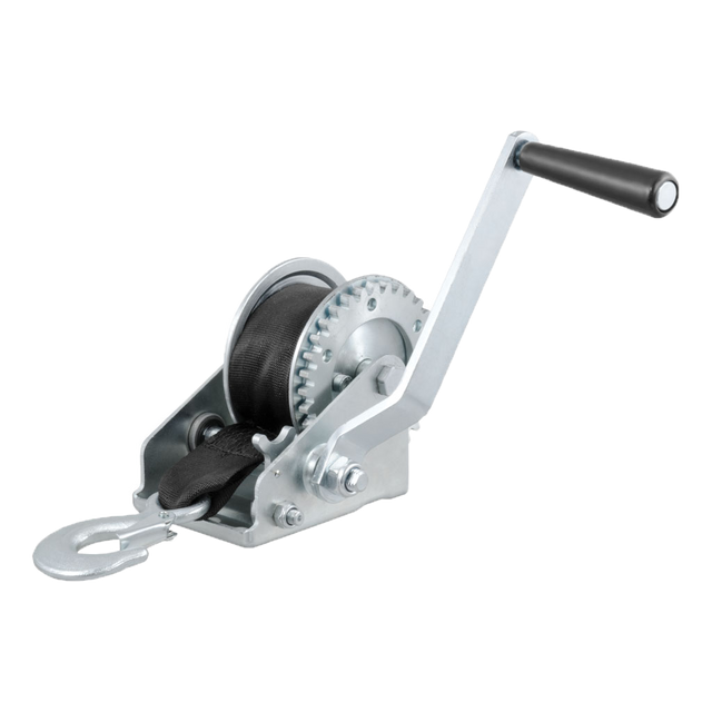 CURT 1400 lb Hand Crank Winch with 20' Strap