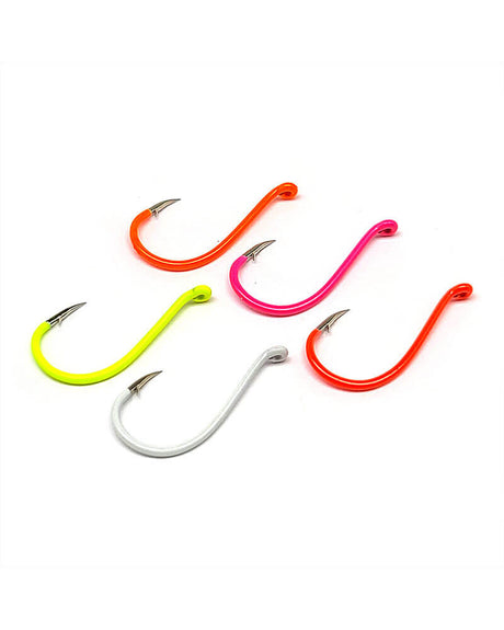 Gamakatsu Fluorescent Walleye and Steelhead Hook Assortment - 20 Pack 02706 - #8