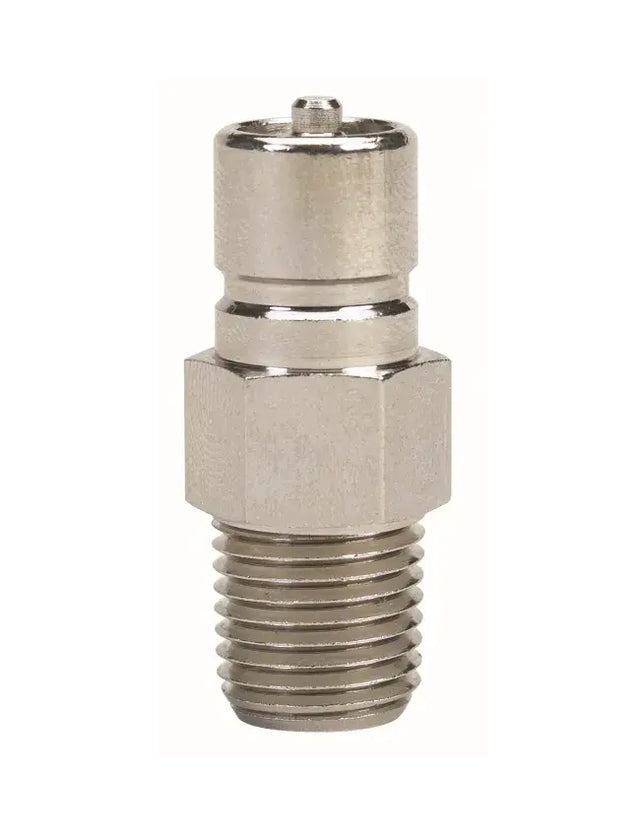 Nissan NPT Male Fuel Line Tank Connector 1/4" - Chrome Plated