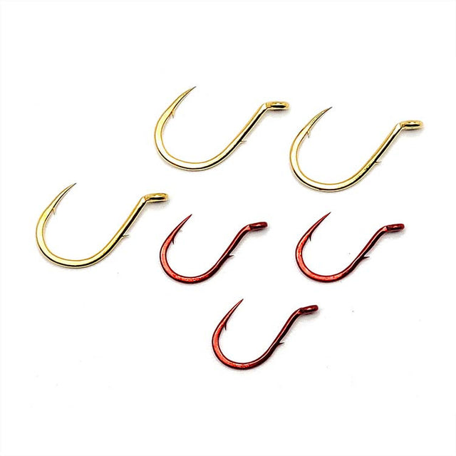 Gamakatsu Single Egg Hook 04203 - Gold - #14