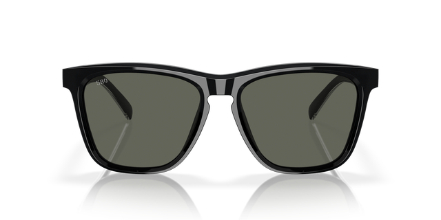 Costa Ulu Large — Black Acetate Frame, Gray Polarized Lightwave Glass (201401)