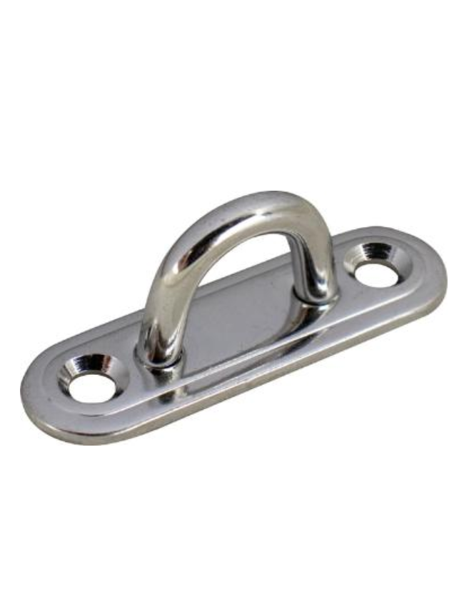 Seadog - Stainless Oblong Eye Plate 089701-1 - SED-089701-1