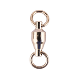 Mustad DLT02 Ball Bearing Swivel With Welded Rings - Black Nickel