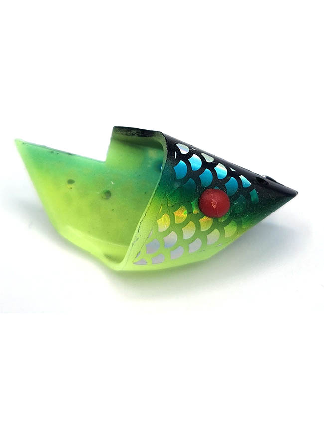 Rhys Davis Anchovy Special Glow Chartreuse Herring Aid Teaser Head - Bulk (1252)