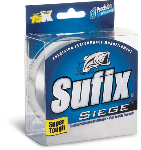 Sufix Siege Monofilament Line - Clear