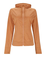 Women's SolarFlex Hoody Full-Zip Maple - S