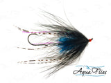 Aqua Flies Hoh Bo Spey - Black/Blue, Size 2