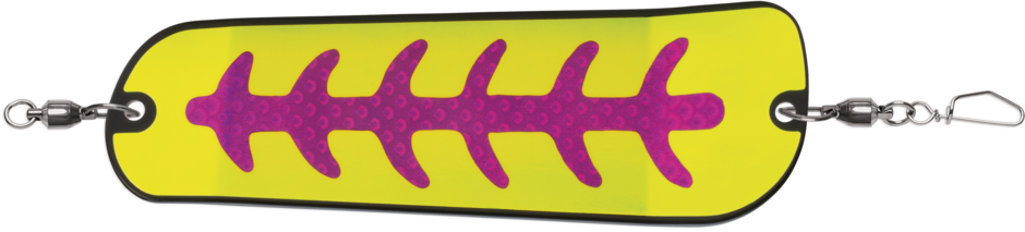 Luhr Jensen Money Roll Flasher - Nuclear Carbon Glow