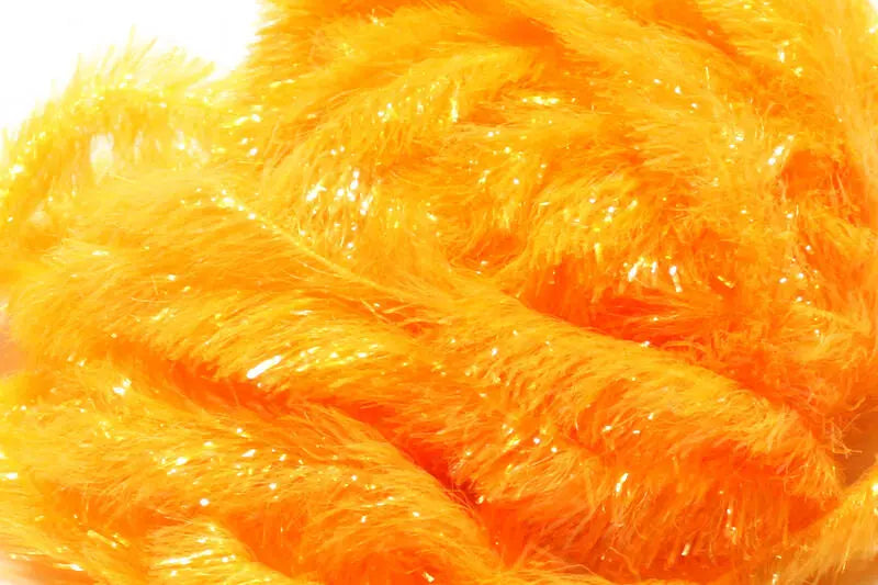 Hareline Jbf Jellyblobfritz Cheniille 15mm #137 - Fl Orange  | Harbour Chandler