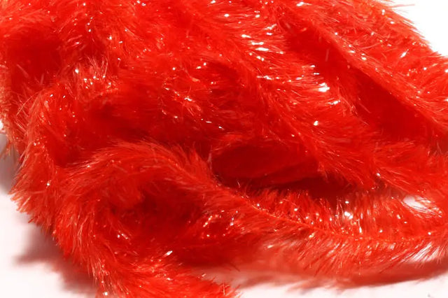 Hareline Jbf Jellyblobfritz Chenille 15mm #139 - Fl Red  | Harbour Chandler