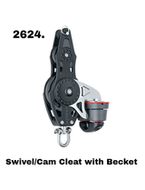 Harken Carbo Fiddle Blocks - 57mm 2621