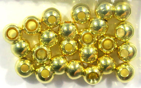 Hareline Cyclop Bead Eyes - Gold | Harbour Chandler