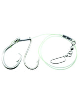 Gibbs Halibut Rig - Perlon With Snap 10/0S, 16/0 Circle 0224P-1016