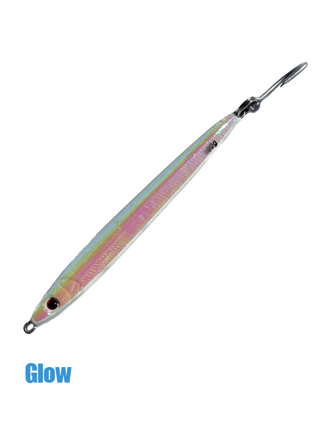 Otori Puget Pounder Jig - 1.5 oz to 3.5 oz - 1-1/2 oz - Blue/Yellow Glow