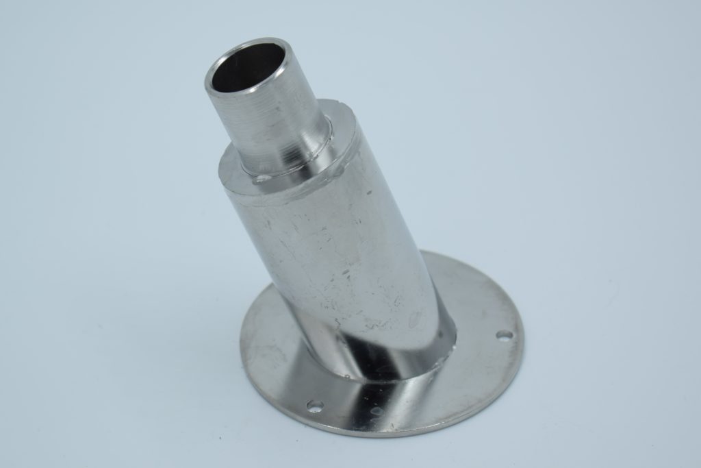 Planar P24-003 exhaust thru-hull, 24 mm, angled flange