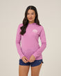 SALTY CREW SUNSHINE HOODED SUNSHIRT VIOLET XS