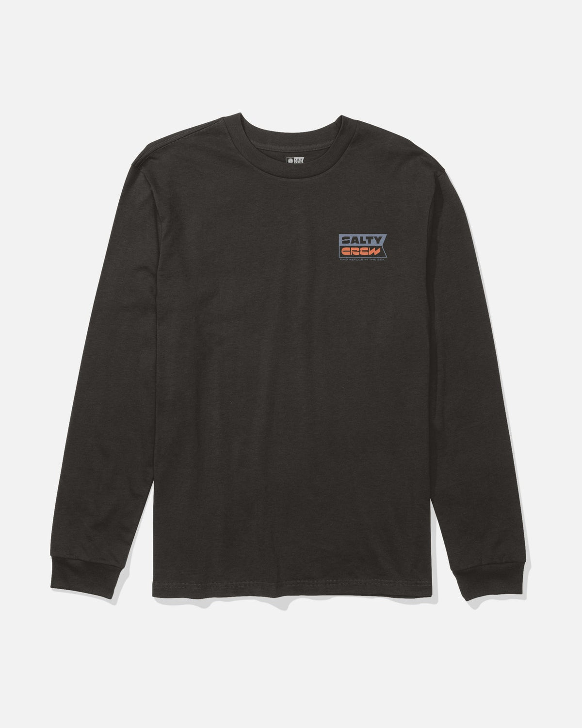 Salty Crew Inverse Flag LS Tee - Black