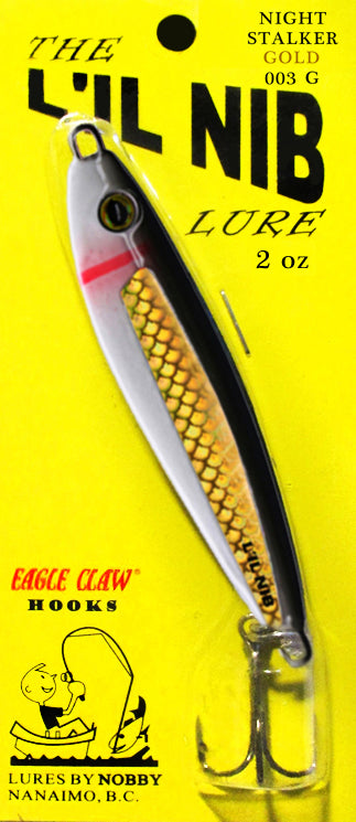 The L'il Nib Lure 2 oz - Night Stalker Gold