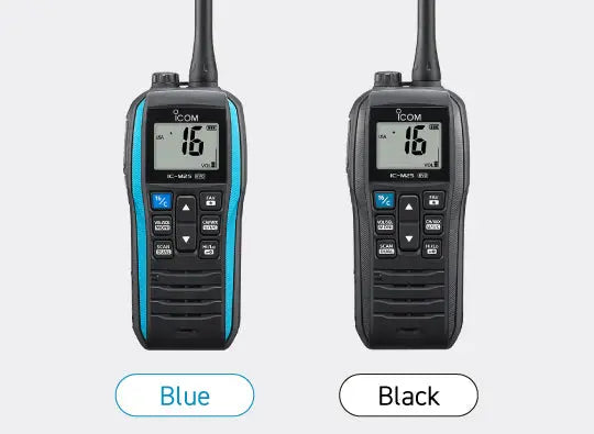 Icom IC-M25 EVO Float N' Flash Handheld VHF - Black