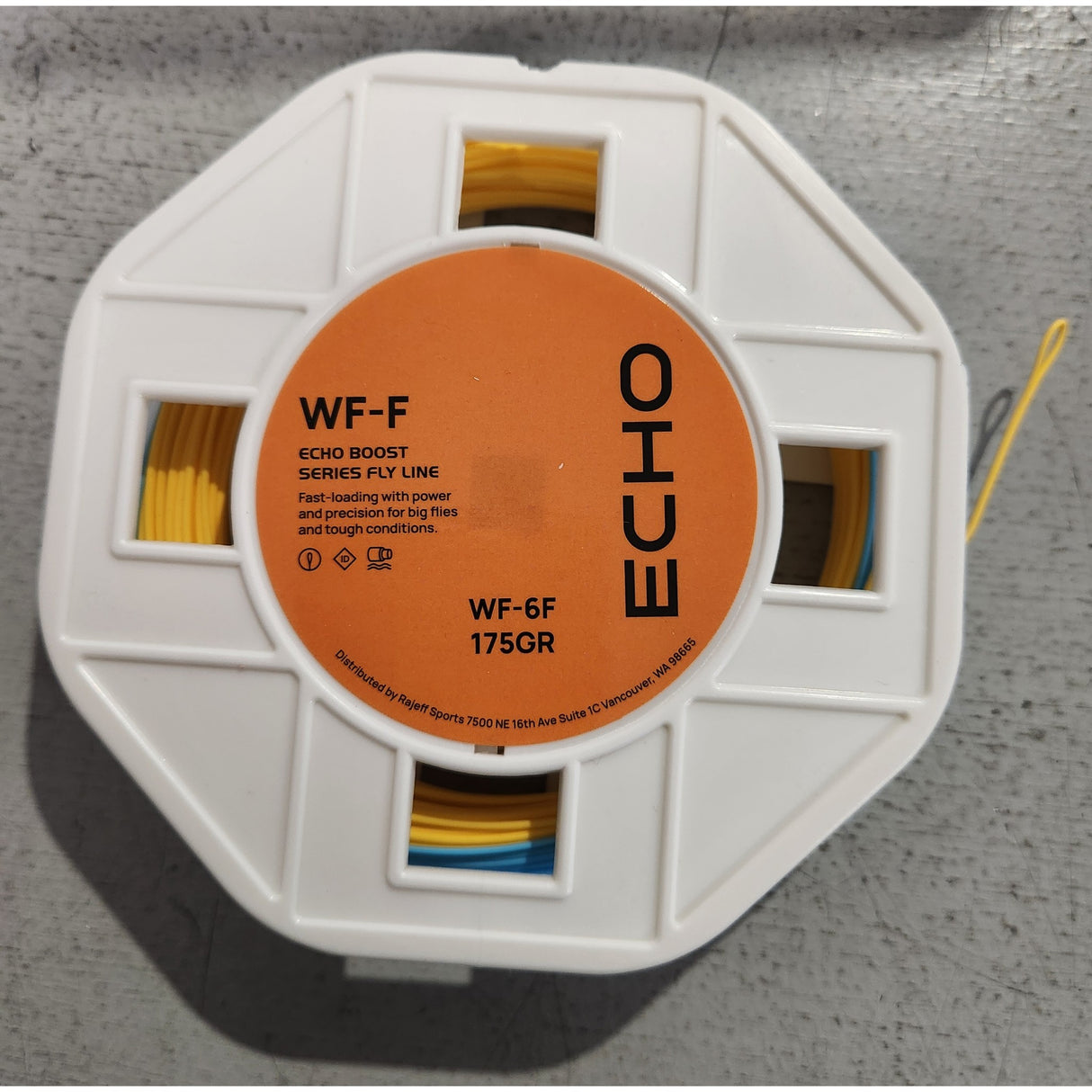 Echo Boost Series Fly Line - Golden Yellow/Pale Blue - #7