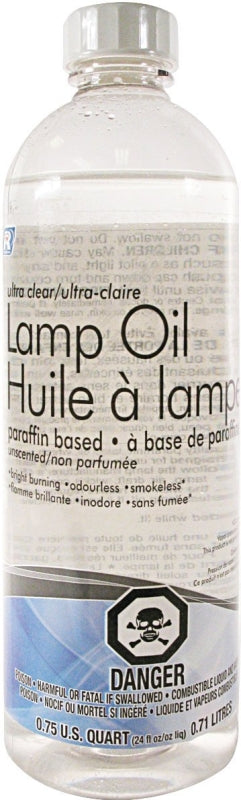 Ultra Clear Lamp Oil – Clean Burning, Smokeless Fuel, 1 Qt 14-673