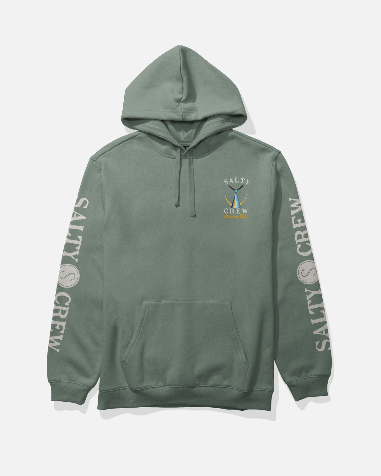Front view of the Tailed Fleece - Laurel Wreath.