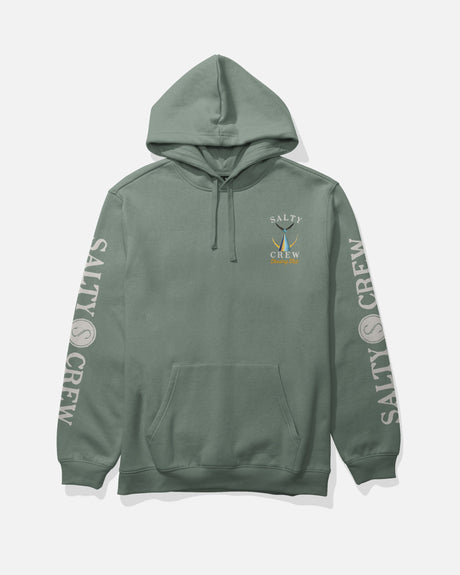 Front view of the Tailed Fleece - Laurel Wreath.