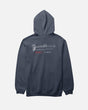 Back view of the Whaler Schematic Fleece - Navy. 