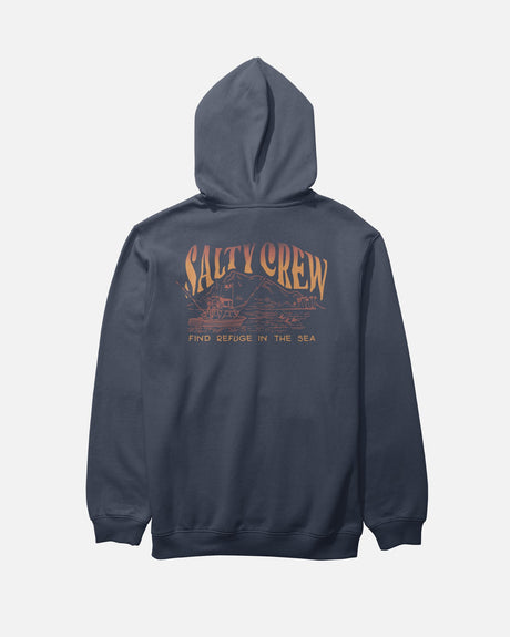 Salty Crew Island Fleece - Navy