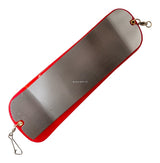 Hot Spot 11" Flasher - Red Silver Embossed