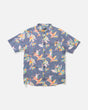 Front view of the Crew Button Up - Dark Shadow. 