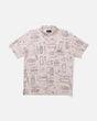 Front view of the Whaler Button Up - Bone. 