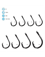 Gamakatsu 210417 Live Bait Heavy Duty Circle Hook, Size 7/0, Needle Point, Heavy Wire, Non-Offset, Ringed Eye, NS Black, 5 per Pack 210417