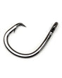 Gamakatsu 210417 Live Bait Heavy Duty Circle Hook, Size 7/0, Needle Point, Heavy Wire, Non-Offset, Ringed Eye, NS Black, 5 per Pack 210417