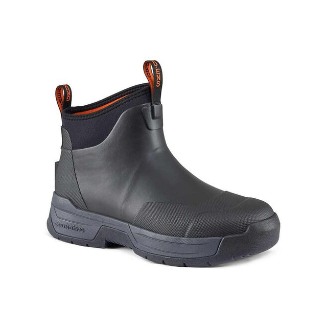 Grundens Tough Seas Ankle Boot Black - 8