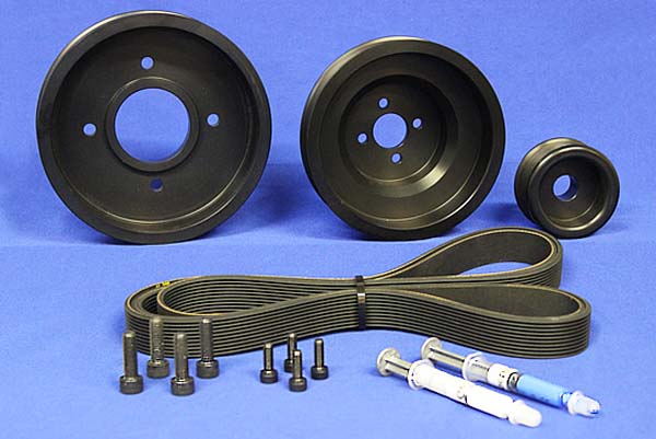 Yanmar JH Series Serpentine Pulley Kits - 3JH4E