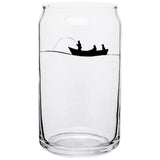 RepYourWater Drifter Beer Can Glass 16 oz - Gray