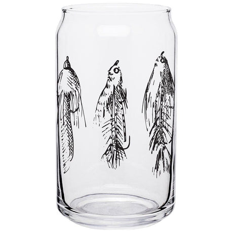 RepYourWater Beer Can Glass - Streamers, 16 oz