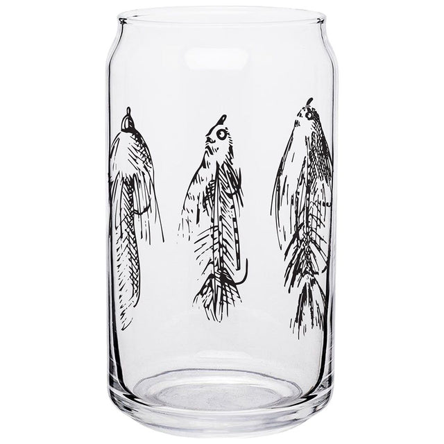 RepYourWater Beer Can Glass - Streamers, 16 oz